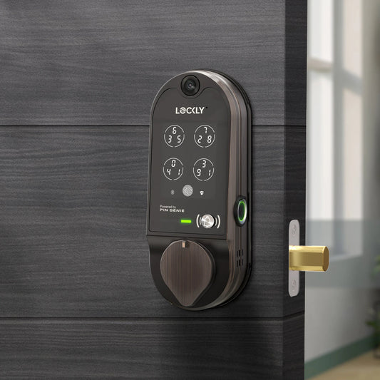 Lockly Vision PGD798MB Rear and front door